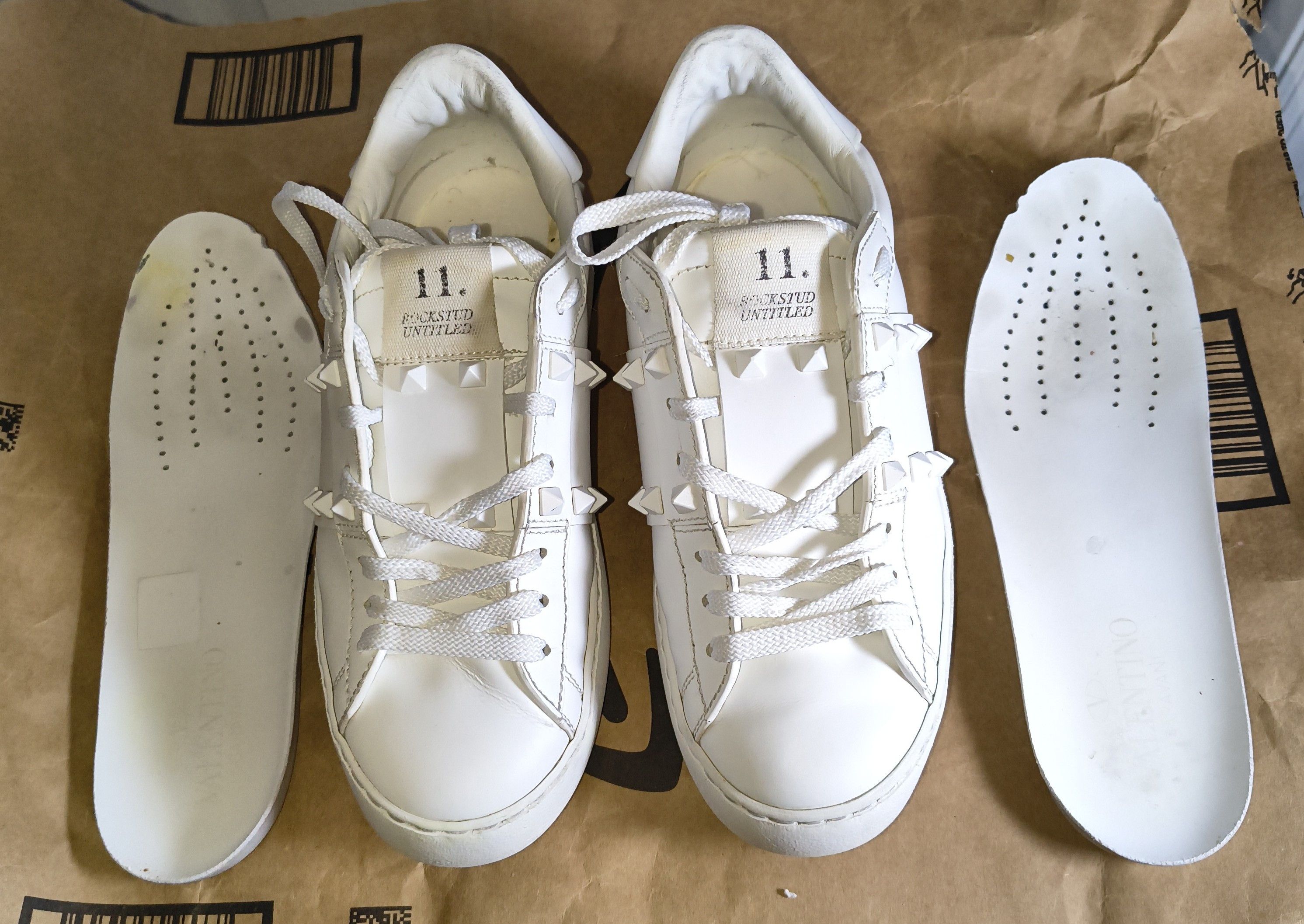 Valentino Valentino 11.Rockstud Untitled Sneaker White Size US 6.5 / IT 36.5 - 1 Thumbnail