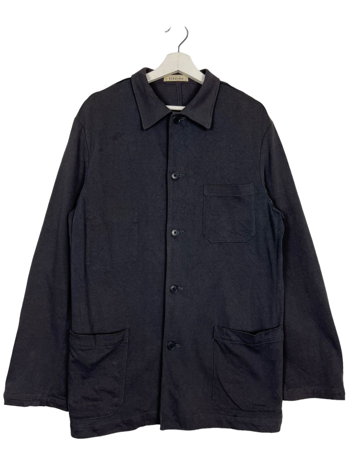 Yohji Yamamoto 🔥 YS FOR MEN YOHJI YAMAMOTO CHORE JACKET MADE IN JAPAN Size US S / EU 44-46 / 1 - 2 Thumbnail