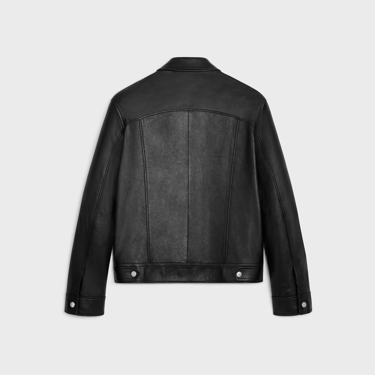 Celine Celine Leather Jacket in Medium Size US M / EU 48-50 / 2 - 3 Thumbnail