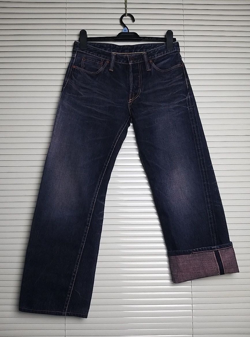 Japanese Brand GRAPH ZERO +/- MISUZU SELVEDGE 16OZ KOJIMA JAPAN JEANS Size US 30 / EU 46 - 2 Thumbnail