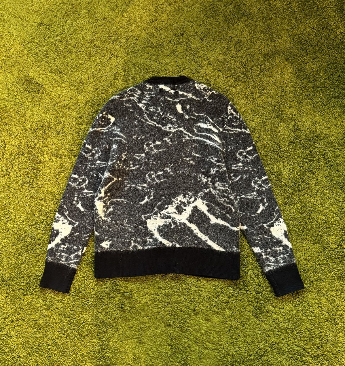 Allsaints × Designer Allsaints avant garde big logo wool alpaca blend sweater Size S / US 4 / IT 40 - 2 Thumbnail