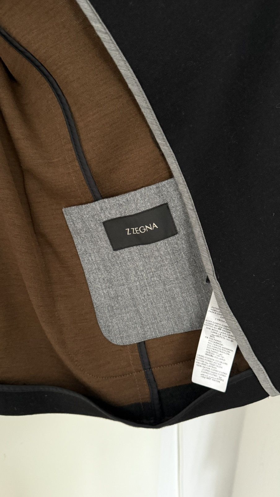 Z Zegna Z Zegna "Performance Jersey" Travel Blazer 54/44 - $1,150 RP Size 44R - 3 Thumbnail