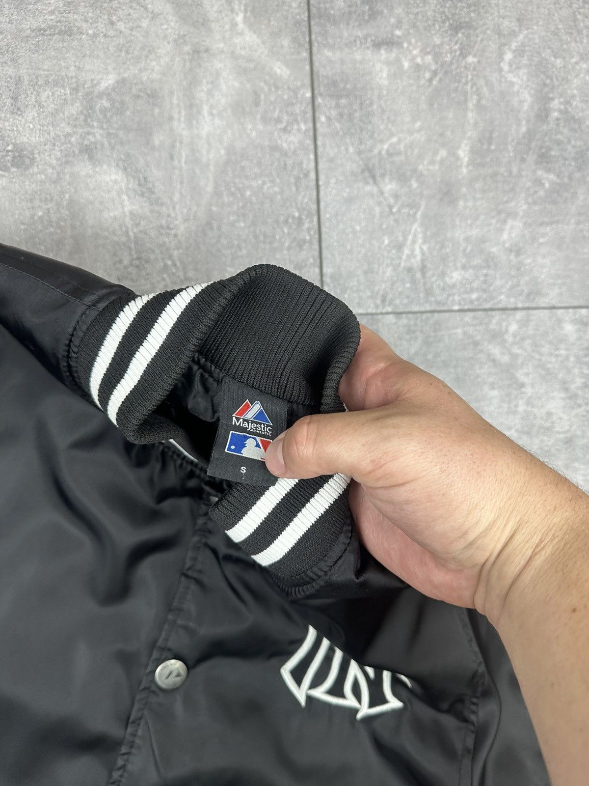 Majestic Majestic New York Yankees Light Y2K Bomber Jacket Size US S / EU 44-46 / 1 - 8 Thumbnail