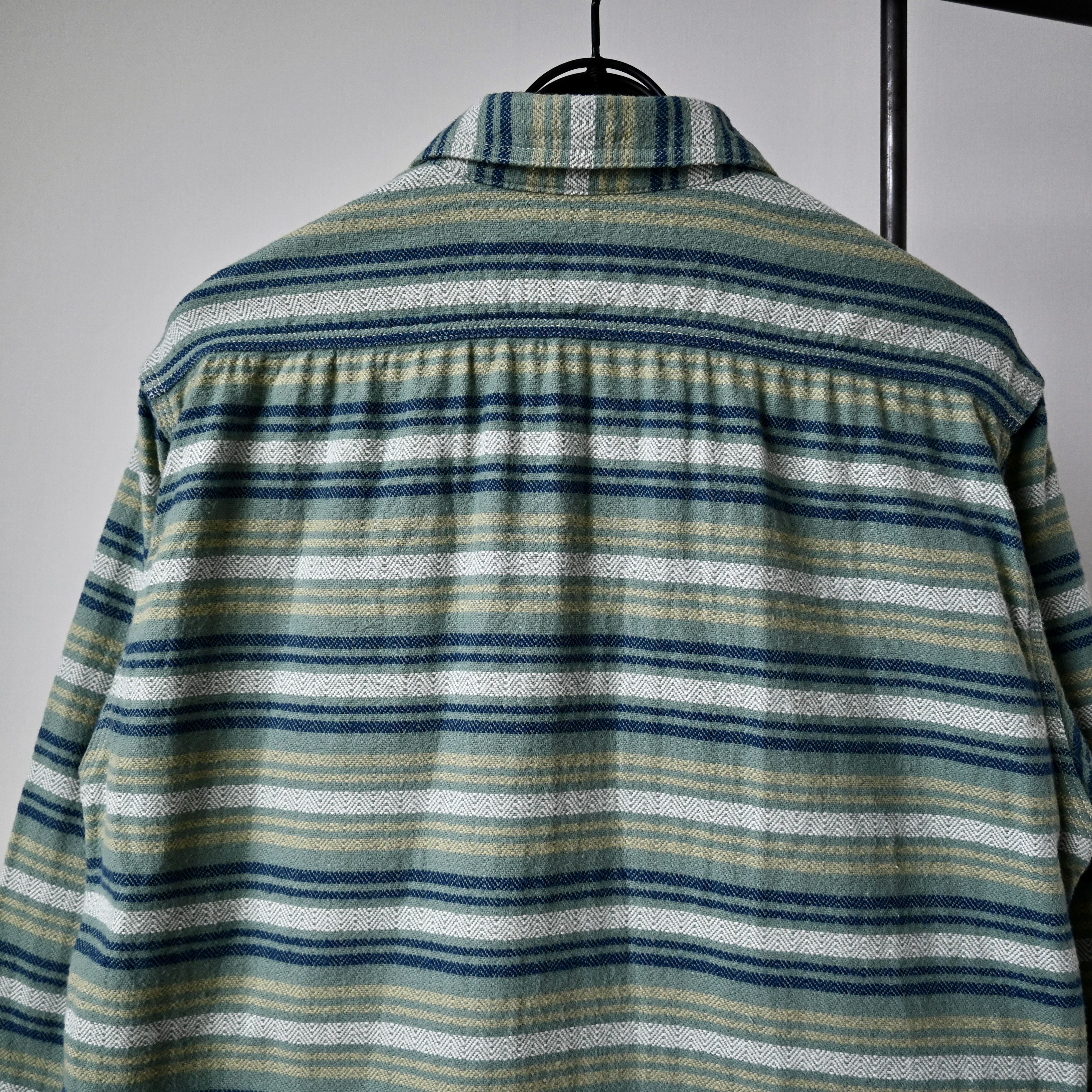 Momotaro Jeans MOMOTARO JEANS heavyweight flannel shirt, 44, made in Japan Size US L / EU 52-54 / 3 - 3 Thumbnail