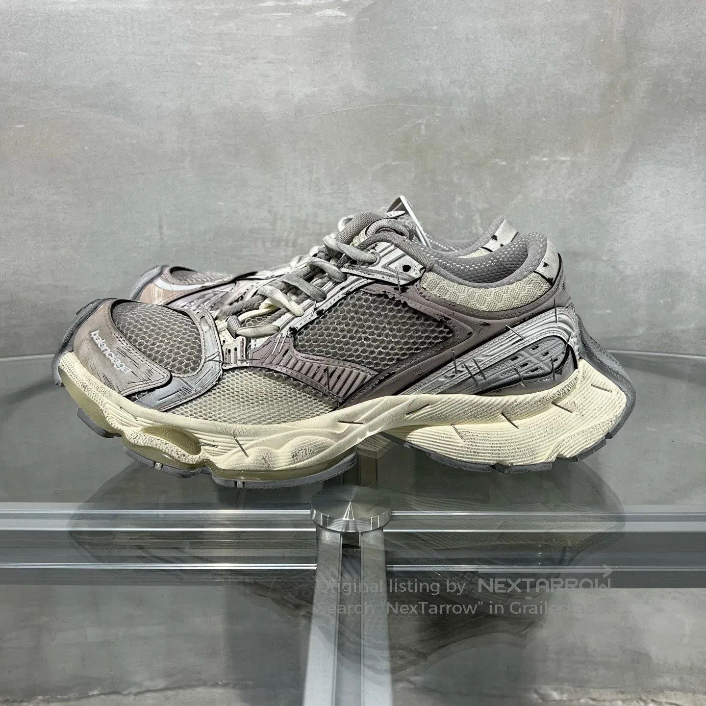 Balenciaga Balenciaga Stapler Gray shoes Size US 7.5 / IT 37.5 - 3 Thumbnail