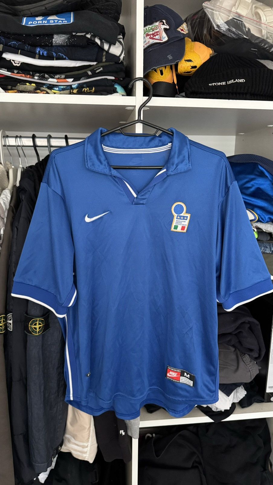 Vintage Italy Jersey Vieri 21 vintage Size US M / EU 48-50 / 2 - 1 Thumbnail