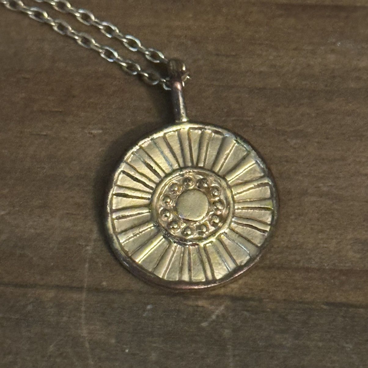 Other 925 gold plated sunburst pendant necklace Size ONE SIZE - 3 Thumbnail