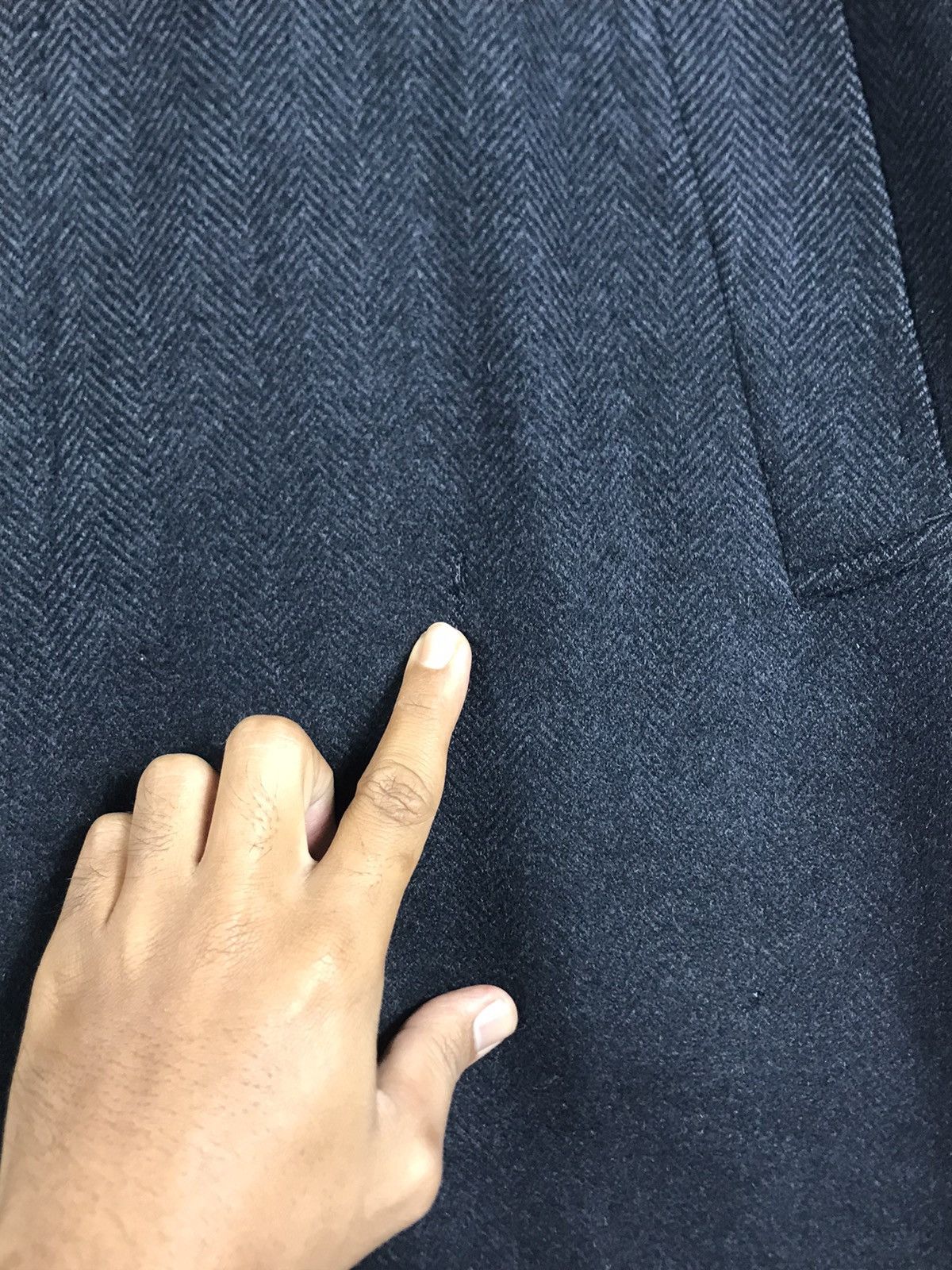 Pierre Balmain ⚡️Vintage Pierre Balmain Wool Button Long Coat Jacket Size US L / EU 52-54 / 3 - 6 Thumbnail