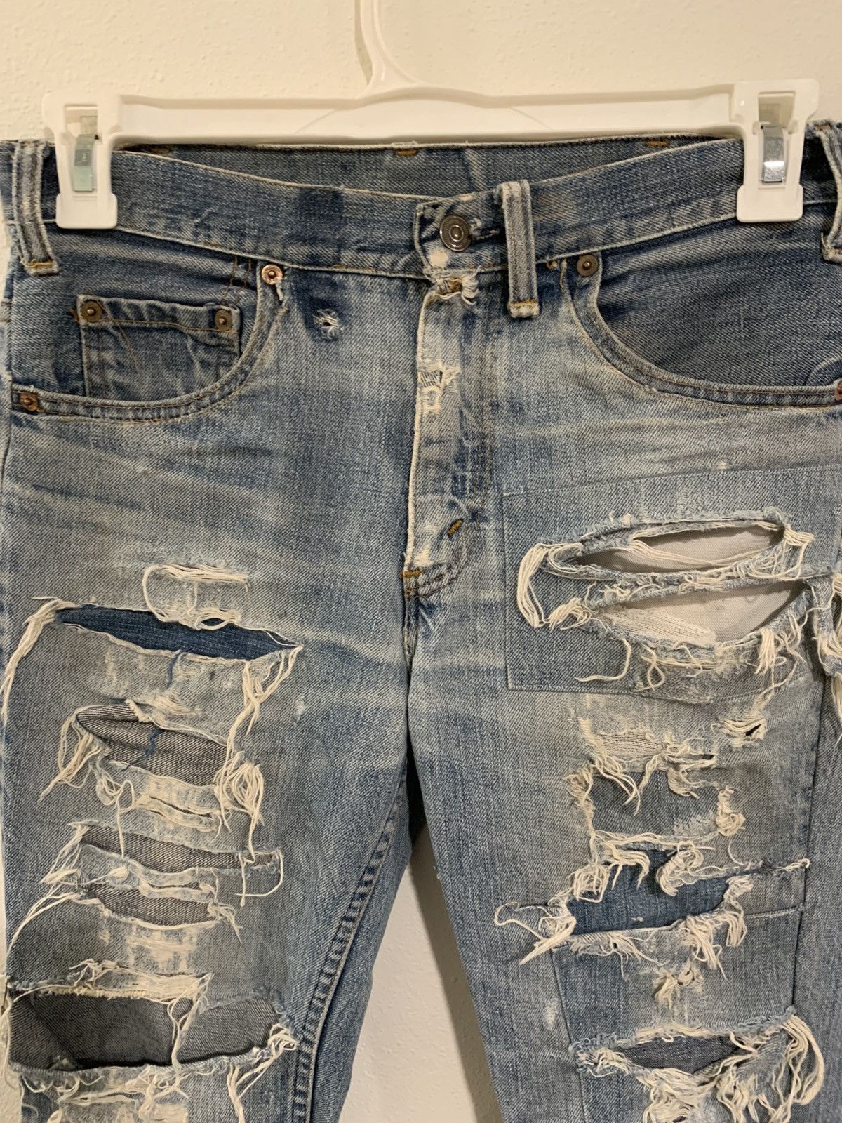Levi's 70"s distressed flared levi orange tabs Size US 29 - 4 Thumbnail