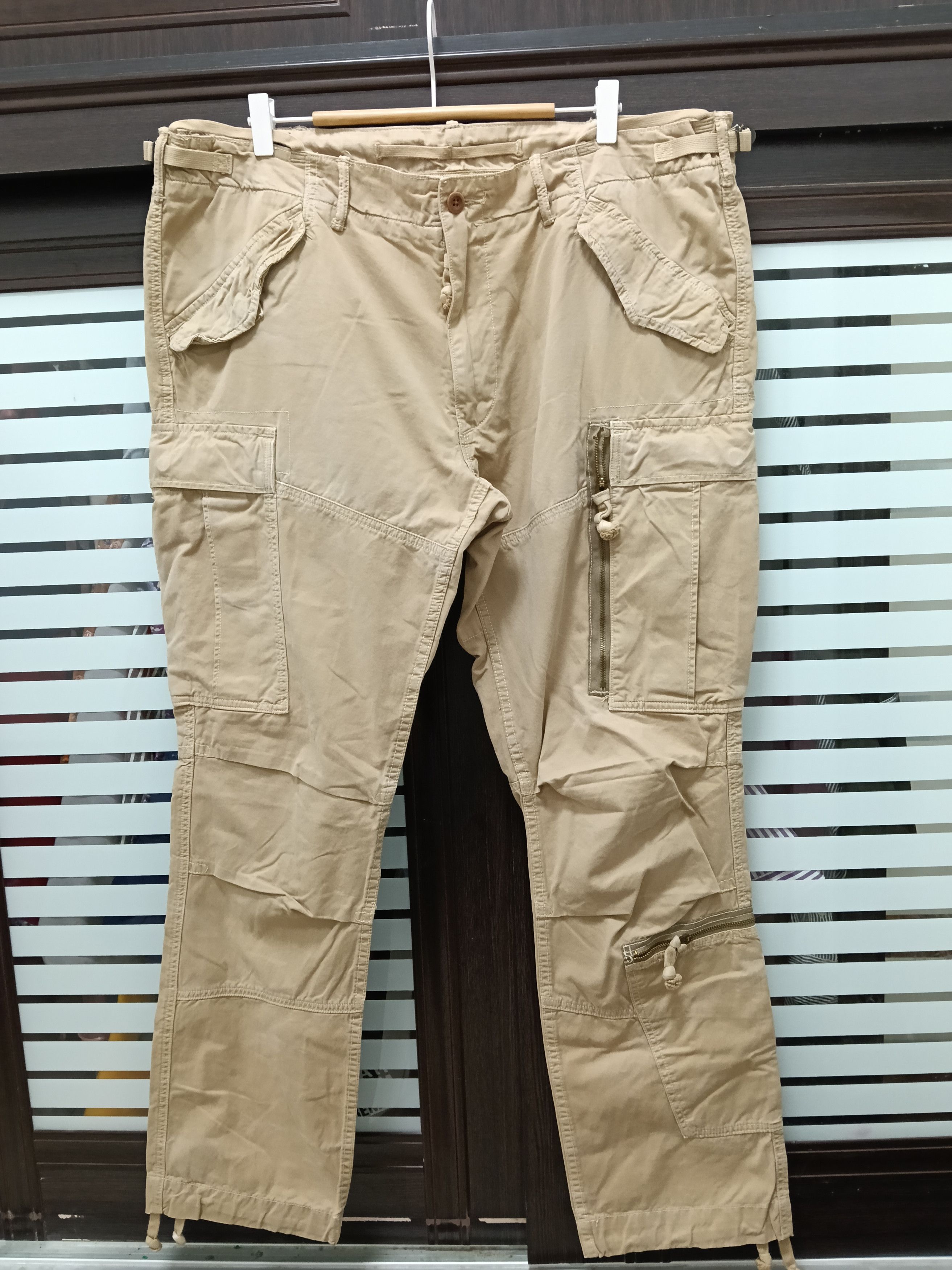 Polo Ralph Lauren 💥M-57 Polo Ralph Lauren Military Cargo Pants 💥 Size US 38 / EU 54 - 2 Thumbnail