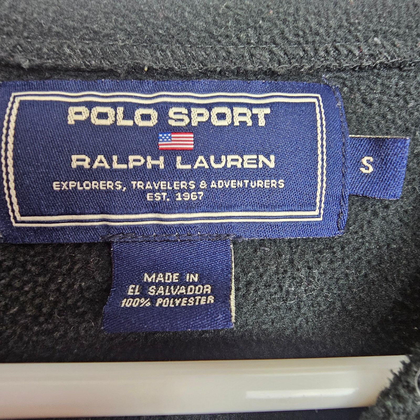 Polo Ralph Lauren Vintage Polo Sport Ralph Lauren Mens Fleece V-Neck Pullover Size S / US 4 / IT 40 - 6 Thumbnail