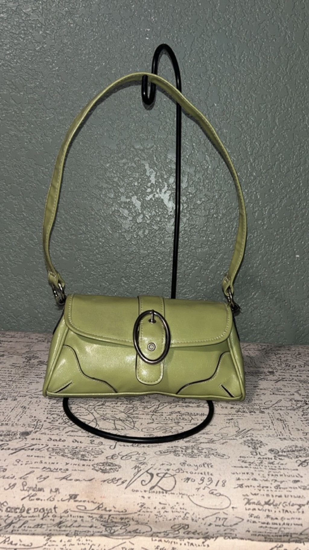 The Unbranded Brand Y2K Shoulder Bag One Size Green Size ONE SIZE - 2 Thumbnail