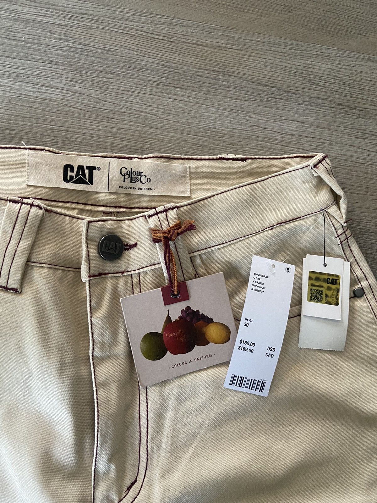Caterpillar × Urban Outfitters CAT X Colour Plus Co. Double Knee Carpenter Work Pants Size US 30 / EU 46 - 5 Thumbnail