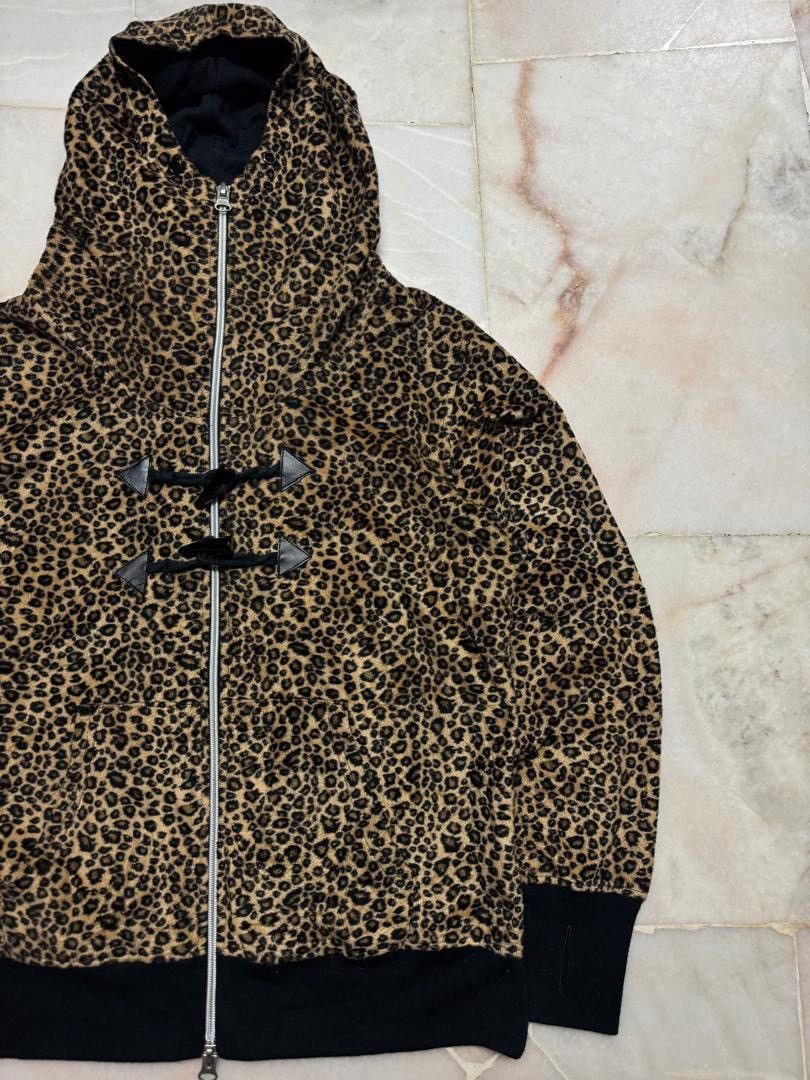 If Six Was Nine 💥Leopard💥Insane 90s Style Soves Leopard Toggle Fully Hoodie Size US L / EU 52-54 / 3 - 5 Thumbnail