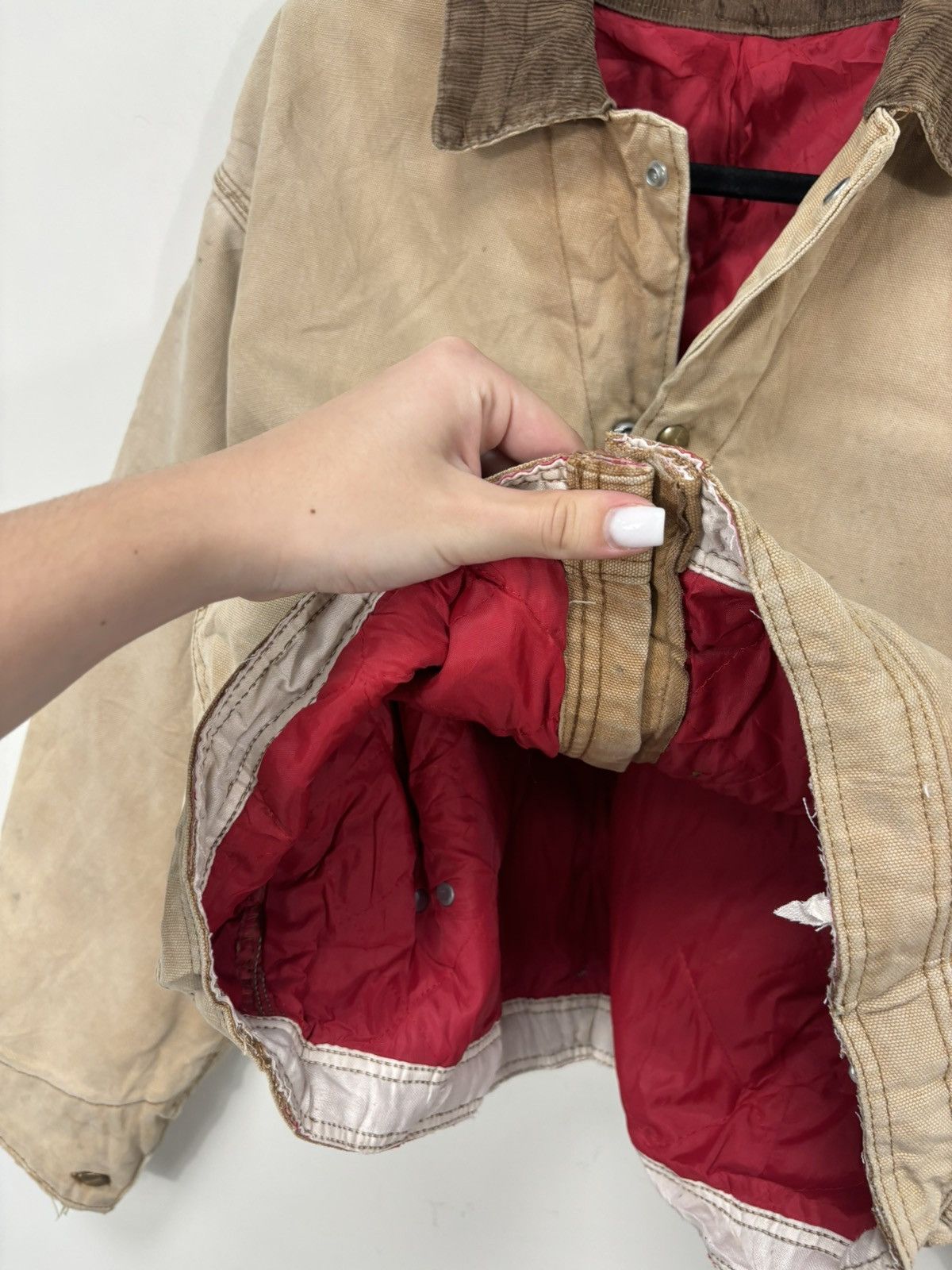 Carhartt Vintage 90s Carhartt Y2K Workwear Hype Boxy Cropped Jacket Size US L / EU 52-54 / 3 - 21 Thumbnail