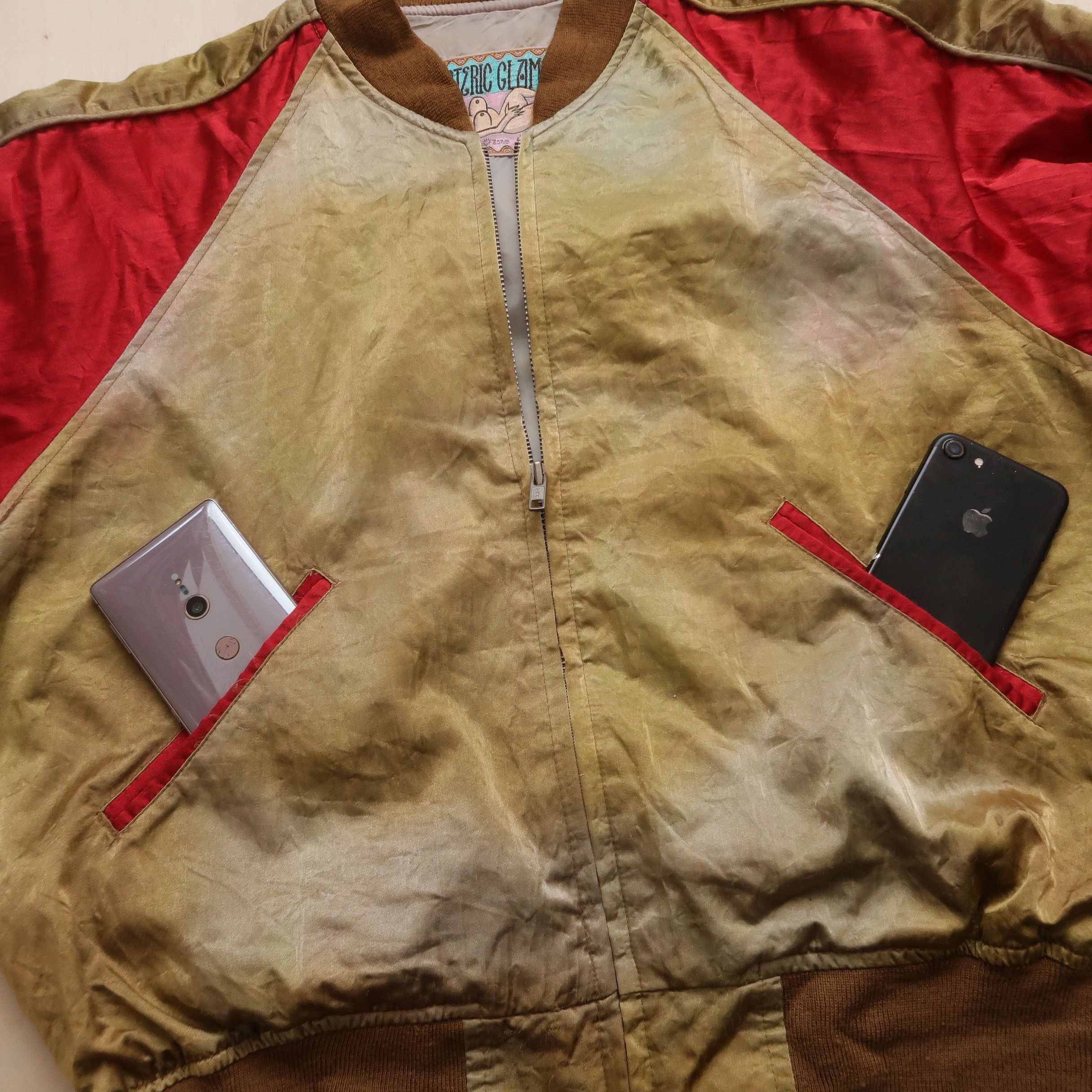 Hysteric Glamour 1989s Hysteric Glamour Nobu Sukajan Faded Jacket Naked Girl Size US L / EU 52-54 / 3 - 8 Thumbnail