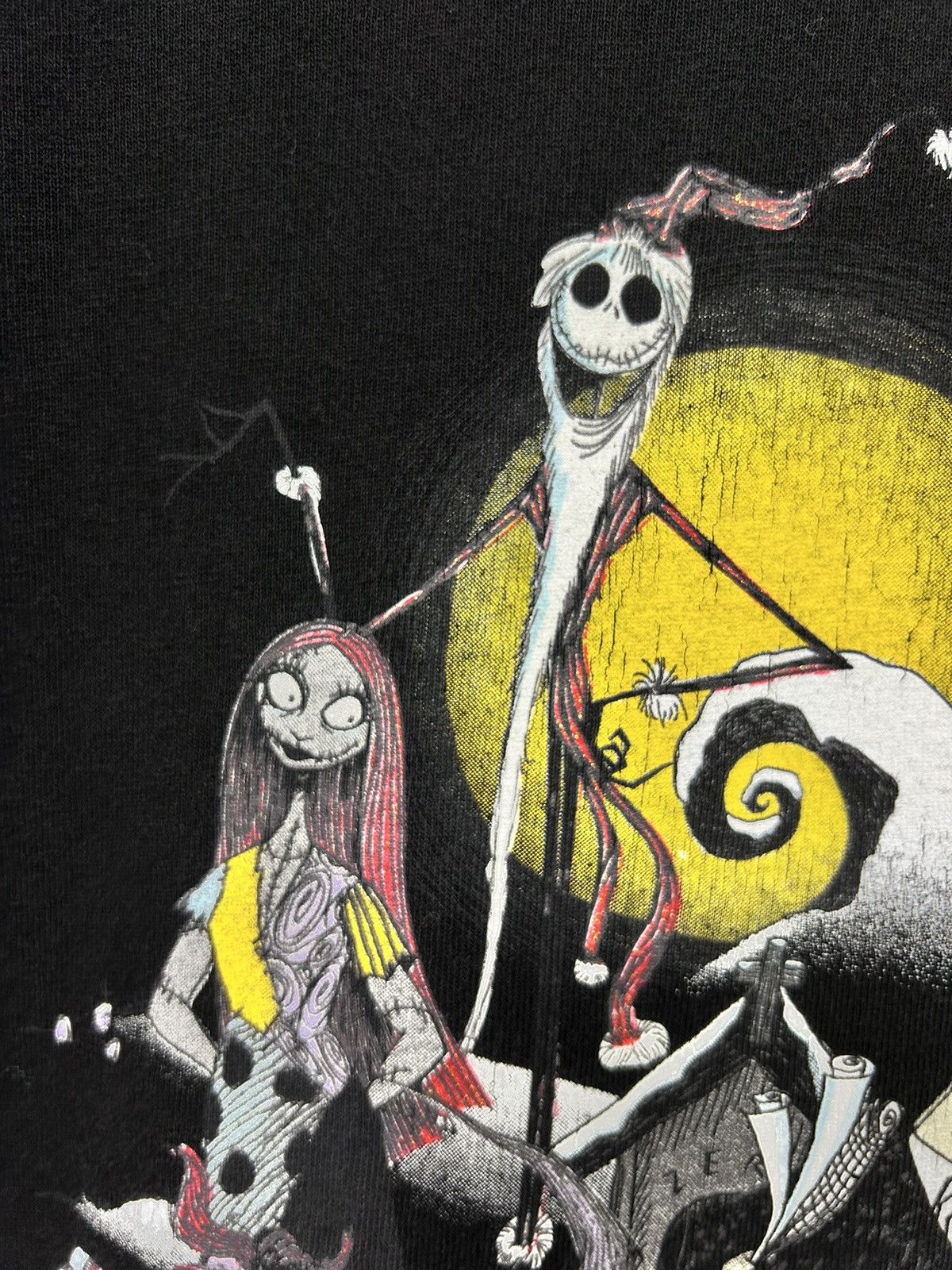 Disney TIM BURTON “THE NIGHTMARE BEFORE CHRISTMAS”VINTAGE SHIRT Size US XL / EU 56 / 4 - 5 Thumbnail