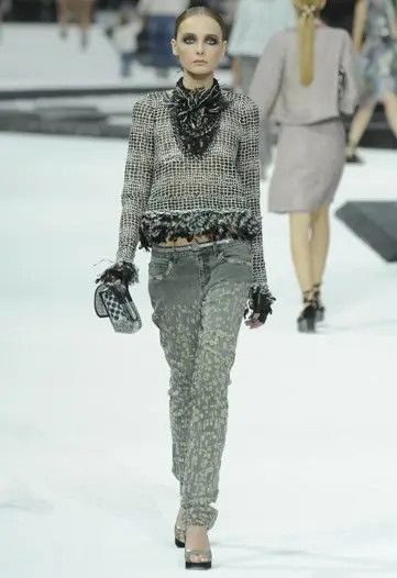 Chanel Chanel archive distressed regular jeans Size 30" / US 8 / IT 44 - 3 Thumbnail
