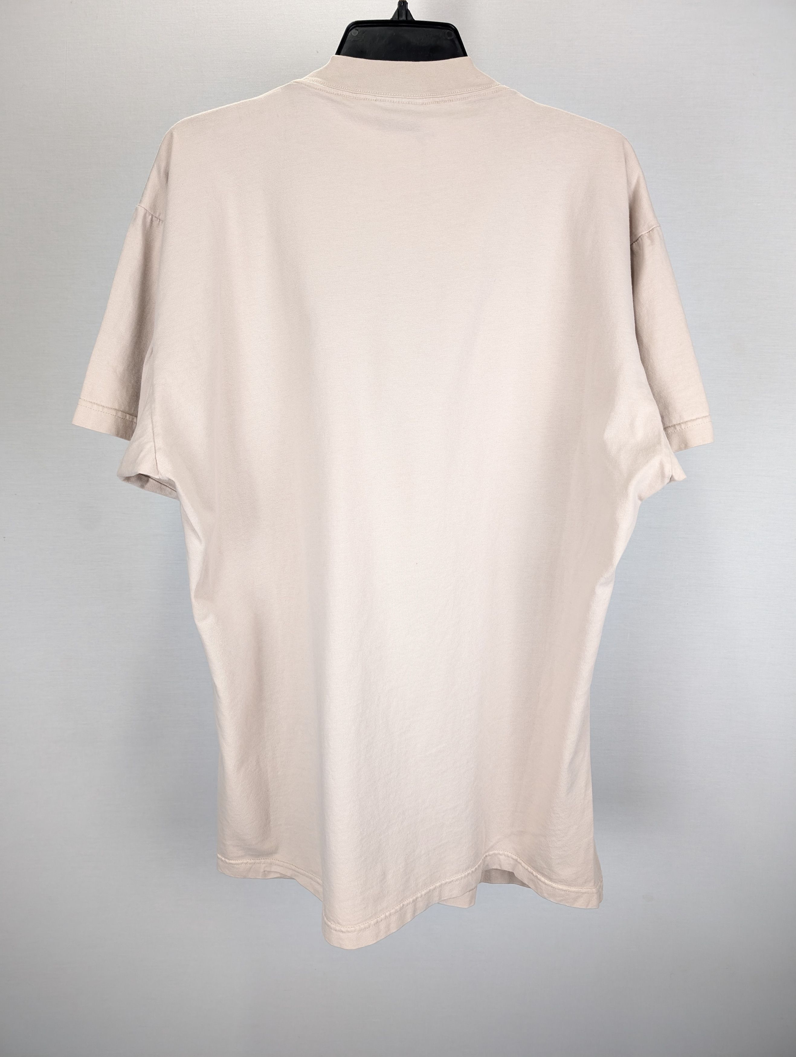 Balenciaga o1rshd1 Q:2 / Vintage Unity Stretched Out T-Shirt Beige Size US M / EU 48-50 / 2 - 8 Thumbnail