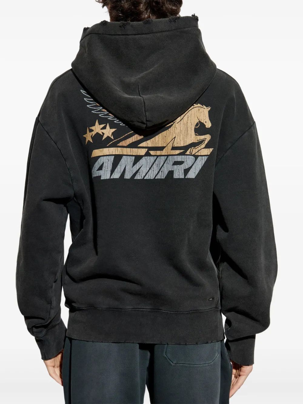 Amiri o1h1sh10525 Pegasus Hoodie in Black Size US XXL / EU 58 / 5 - 4 Thumbnail