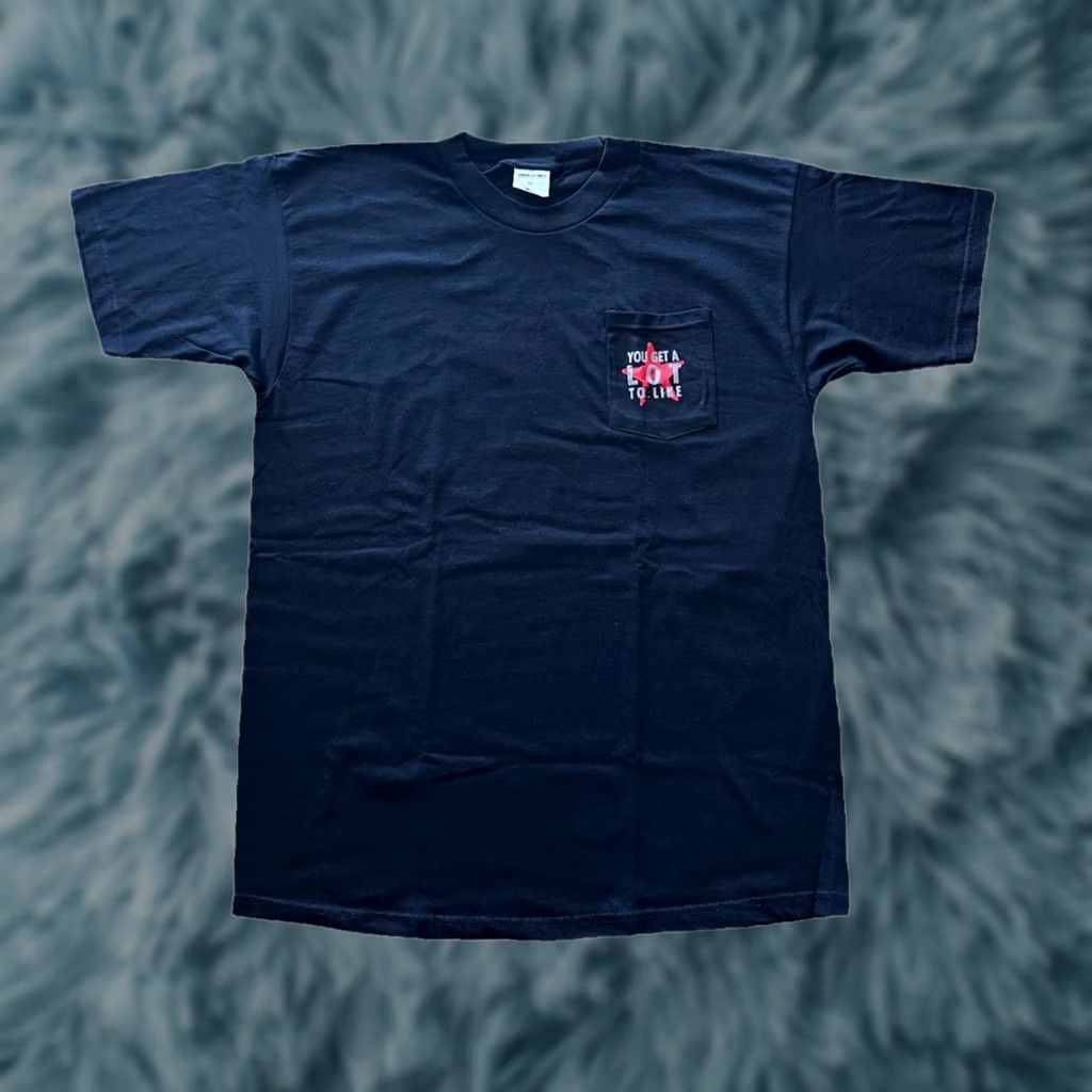 Marlboro VINTAGE Marlboro Pocket T-Shirt Made in USA XL Men 90s Graphic Print Crew Neck Short Sleeve Black Cotton Deadstock Size US XL / EU 56 / 4 - 1 Thumbnail
