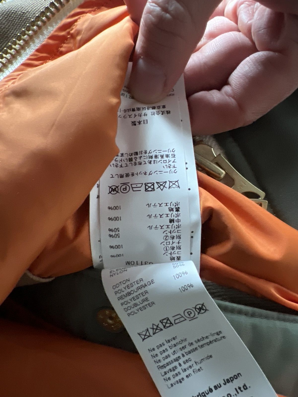 Carhartt × Sacai Sacai X Carhartt WIP Canvas X MA-1 Jacket Michigan Size US S / EU 44-46 / 1 - 9 Thumbnail