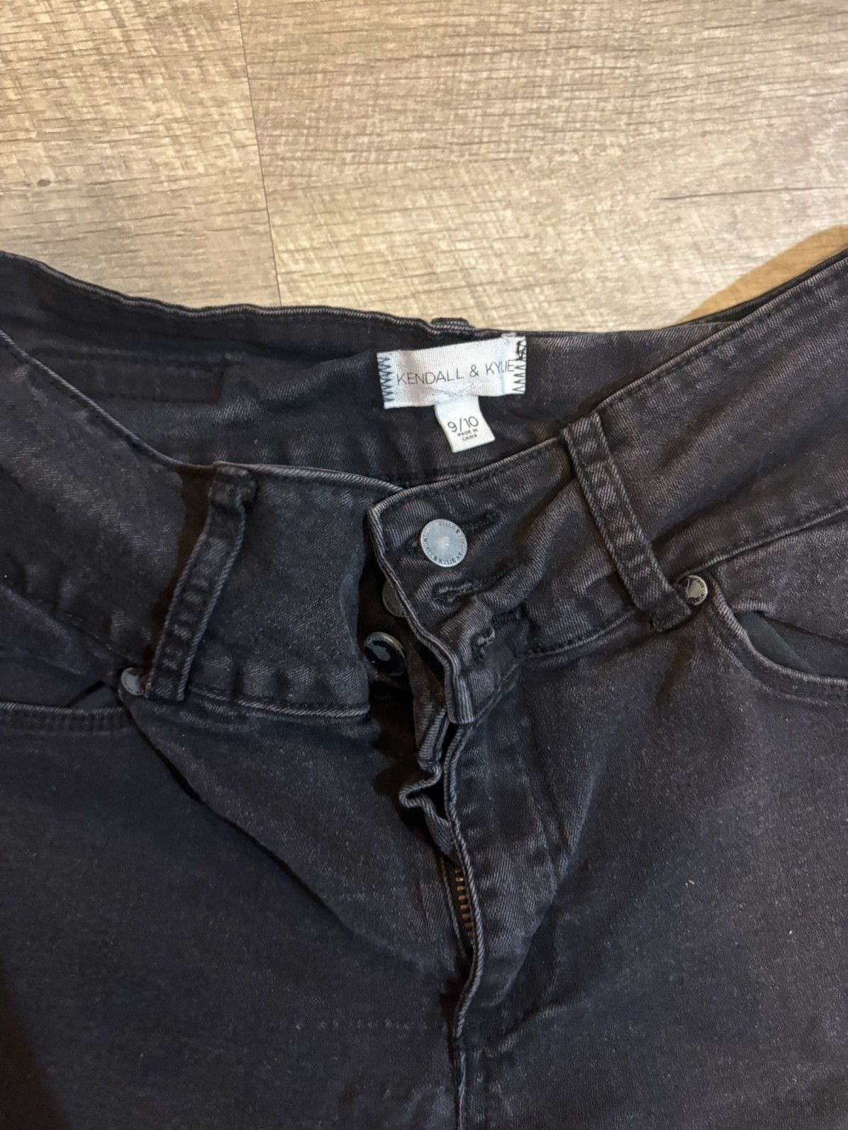 Kendall And Kylie Kendall and Kylie black denim Size 32" / US 10 / IT 46 - 2 Thumbnail