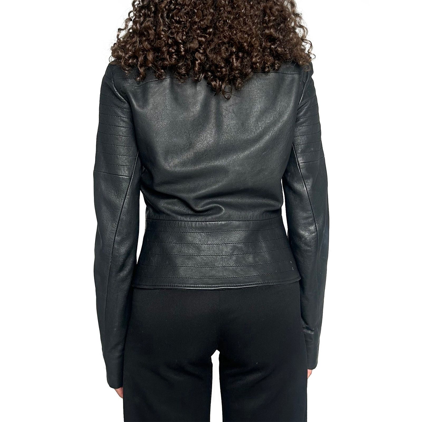 Scanlan Theodore Black leather jacket Size S / US 4 / IT 40 - 6 Thumbnail