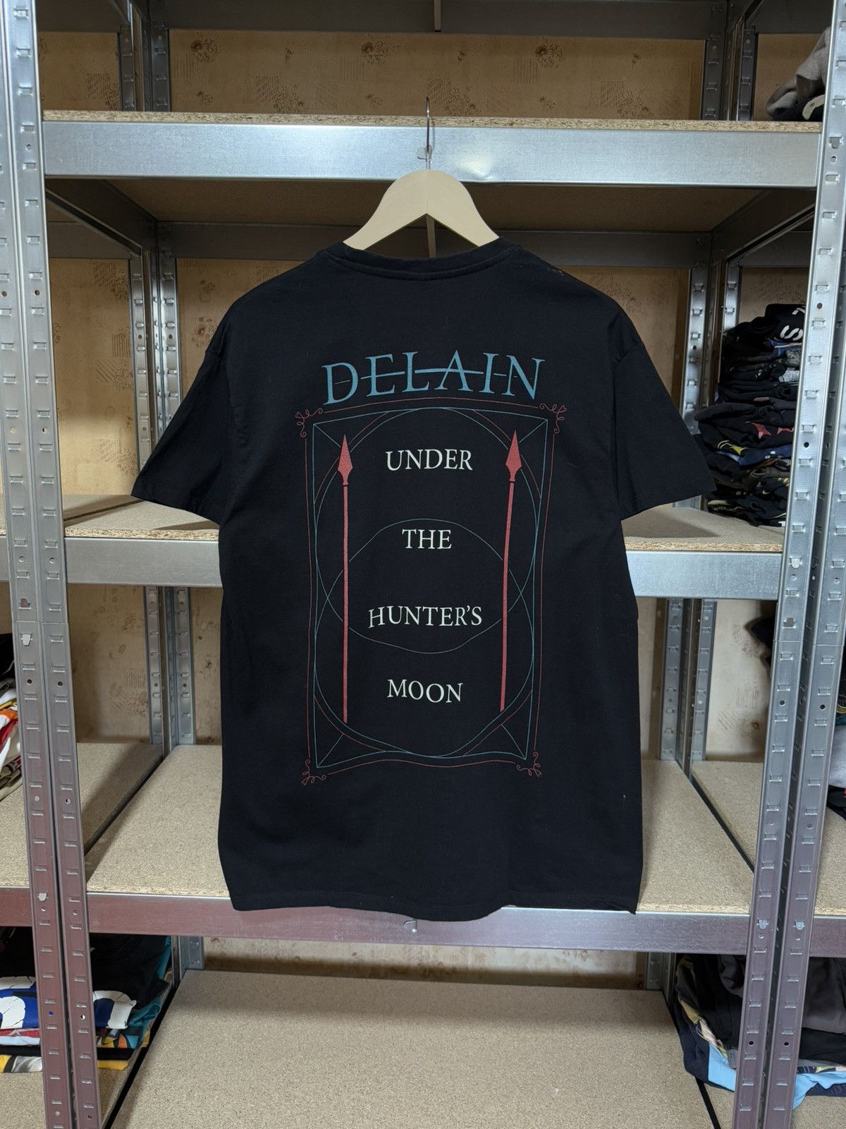 Band Tees × Vintage Vintage Delain Under The Hunter’s Moon 2019 T-Shirt Y2K Size US M / EU 48-50 / 2 - 2 Thumbnail