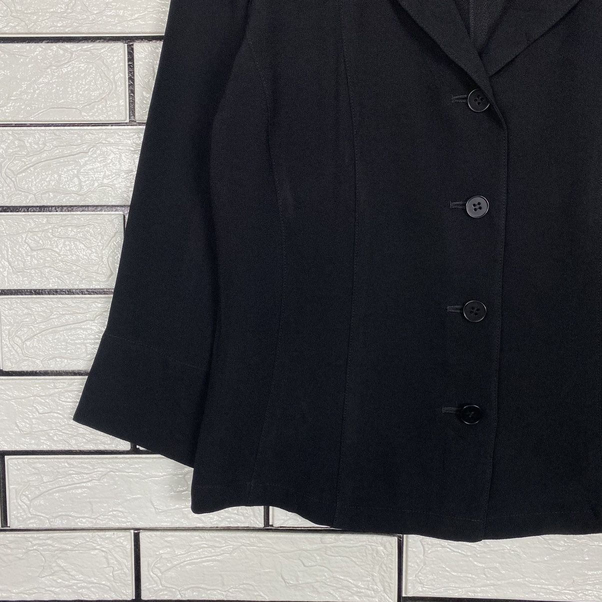 Yohji Yamamoto 📌Avant Garde Button Cropped Jacket L'Equipe Yoshie Inaba Size US M / EU 48-50 / 2 - 5 Thumbnail