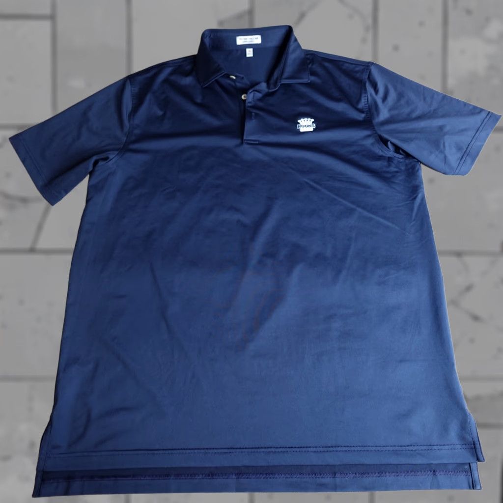 Peter Millar Peter Millar Summer Comfort Polo Shirt XL Blue Embroidered Golf Mens Polo Size US XL / EU 56 / 4 - 1 Thumbnail