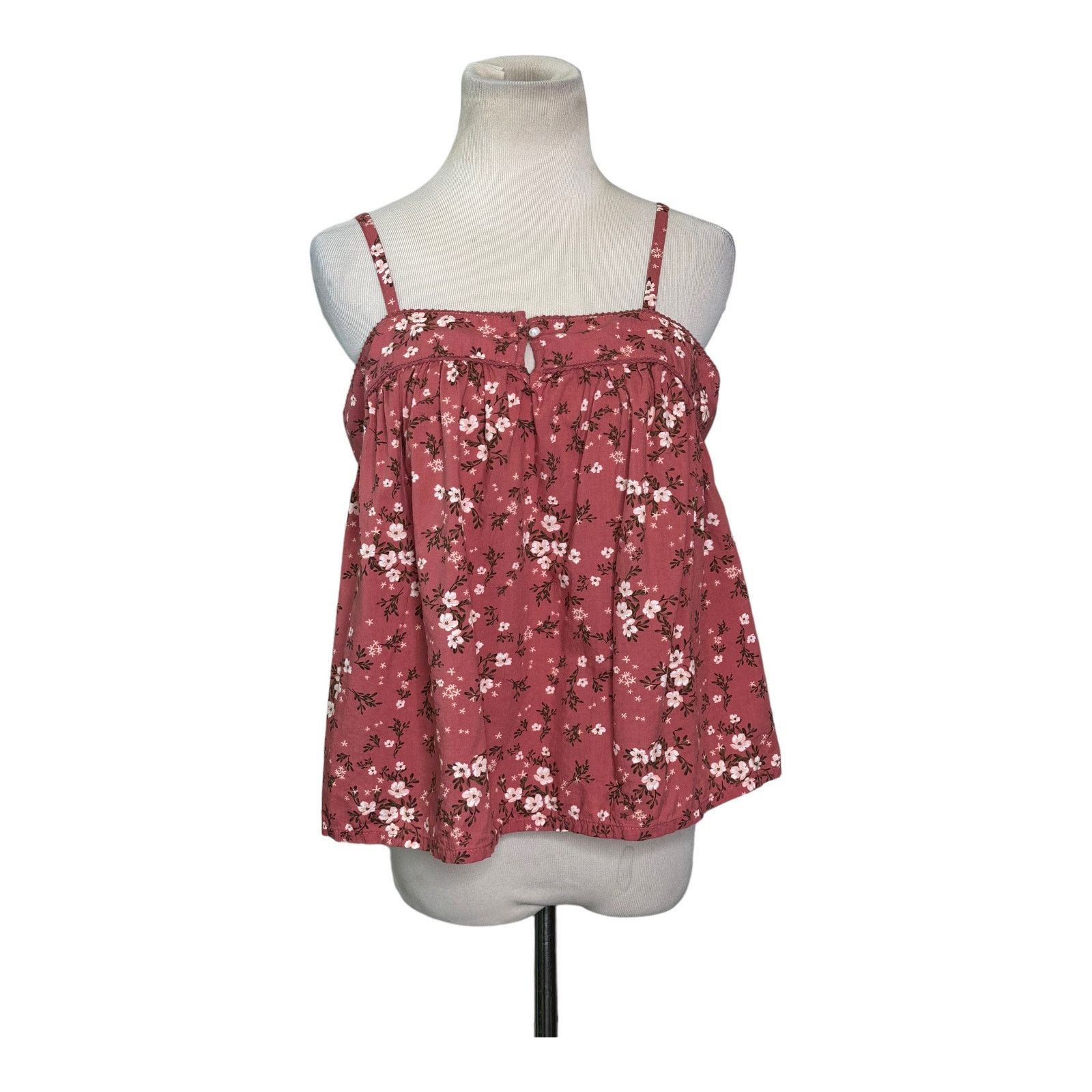 Old Navy Old Navy brown floral strappy summer top size M Size M / US 6-8 / IT 42-44 - 10 Thumbnail