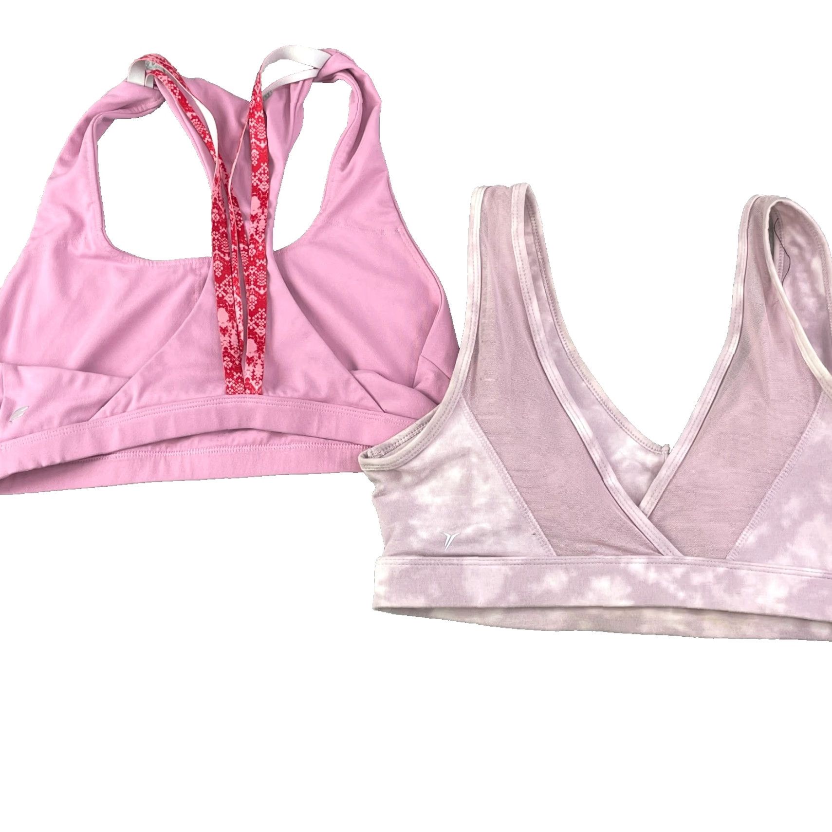 Fabletics Fabletics Old Navy Sports Bra LOT of 2 Women's Medium Pink Sportswear Gorpcore Size ONE SIZE - 2 Thumbnail