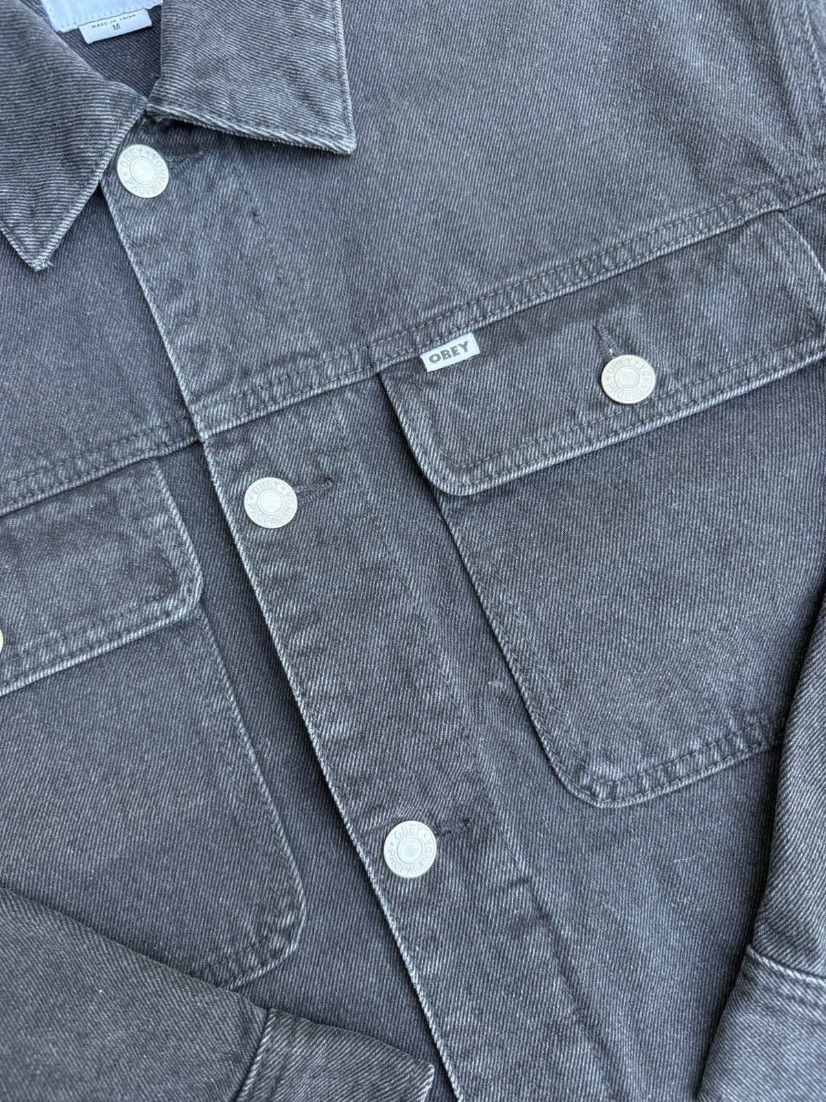 Obey Obey Denim Jacket Size US M / EU 48-50 / 2 - 3 Thumbnail