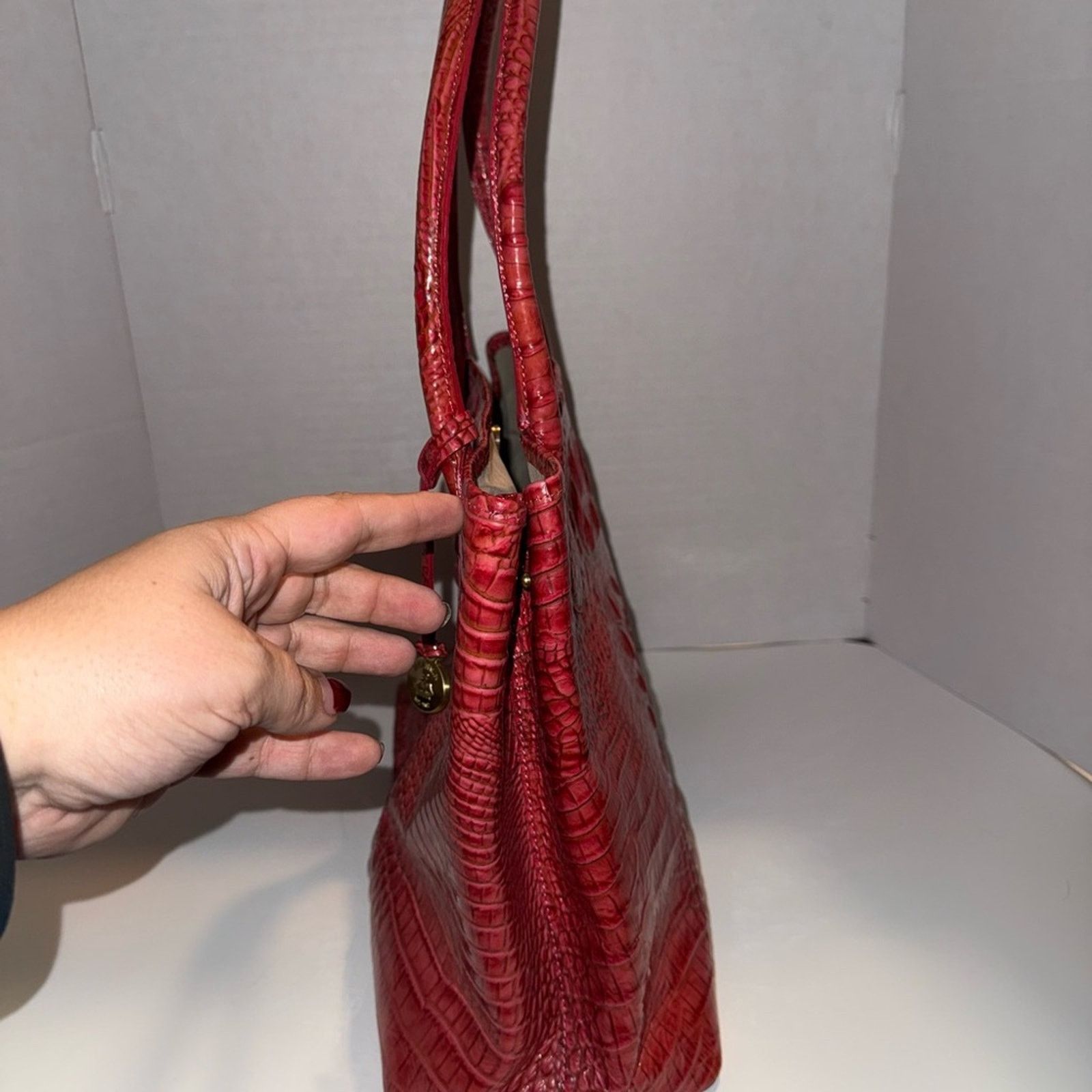 BRAHMIN BRAHMIN quite luxury brass hardware shoulder bag Size ONE SIZE - 3 Thumbnail