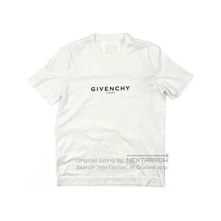 Givenchy Givenchy SS22 Logo Print White Crew Neck T-Shirt. Size US XL / EU 56 / 4 - 2 Thumbnail