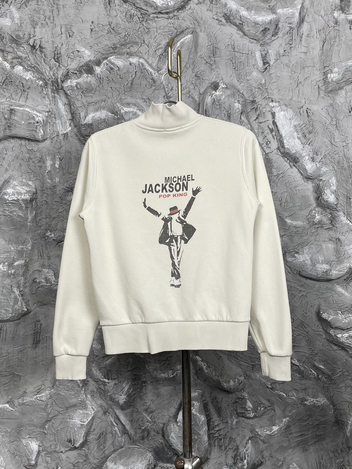 Michael Jackson × Vintage Michael Jackson Rare Y2K Zip Jacket Hysteric Glamour Style Size US S / EU 44-46 / 1 - 3 Thumbnail
