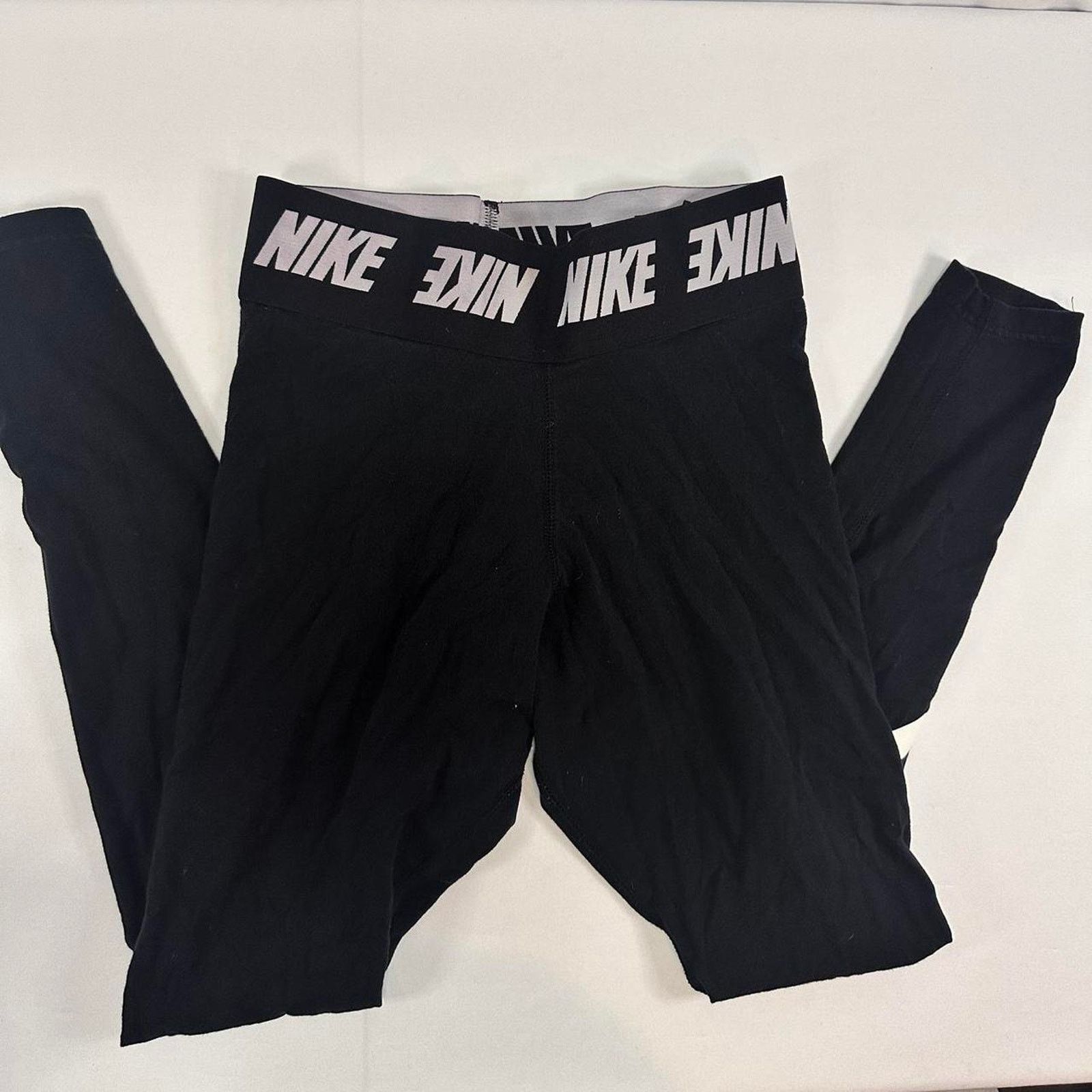 Nike Nike Logo Banded Leggings Size Small Size 27" / US 4 / IT 40 - 1 Thumbnail