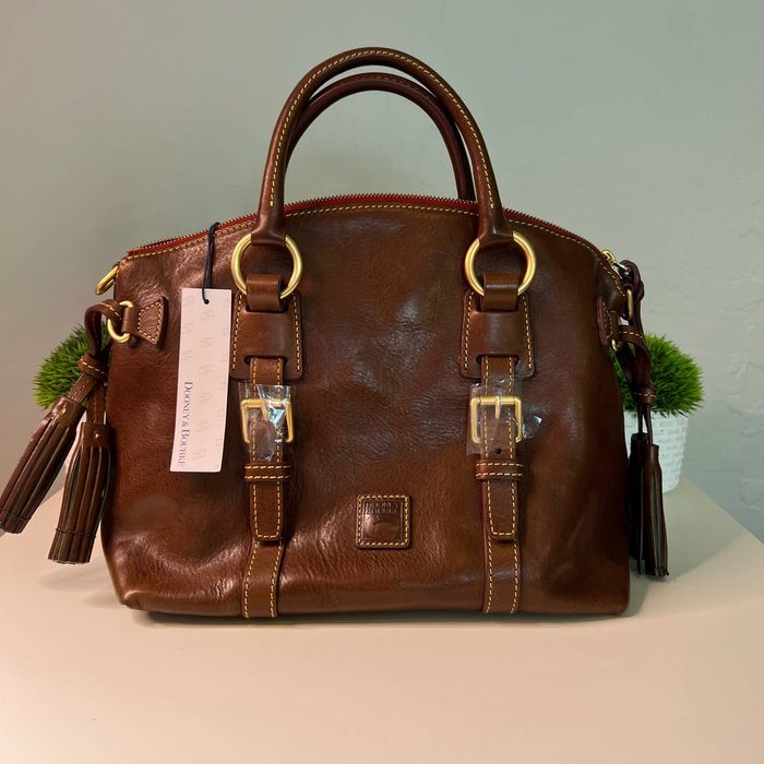 Dooney Bourke NWT Chestnut Dooney and Bourke Florentine Bristol