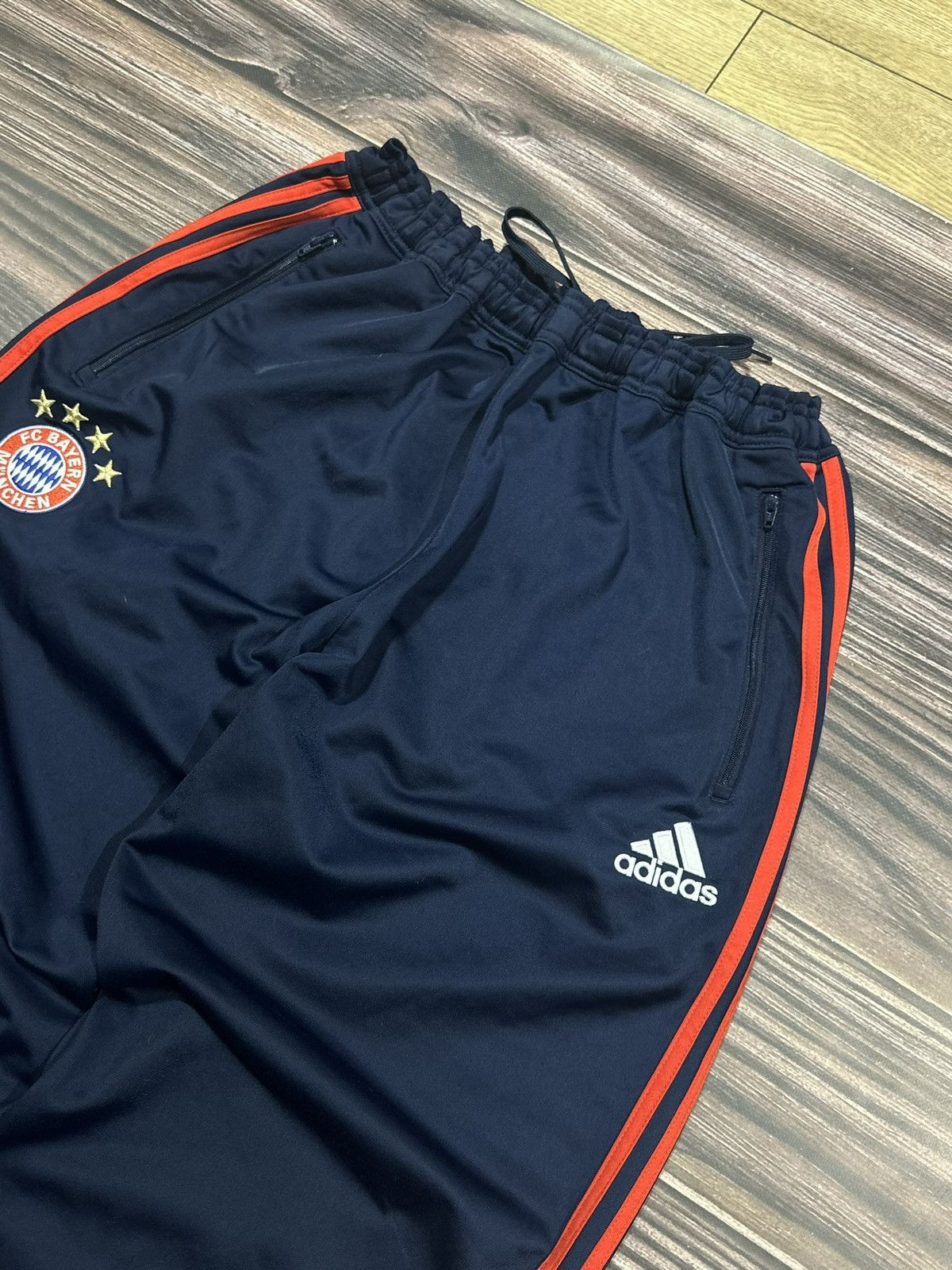 Adidas × Vintage Vintage adidas pants Soccer football team Bayern Munich Size US 44 / EU 60 - 3 Thumbnail