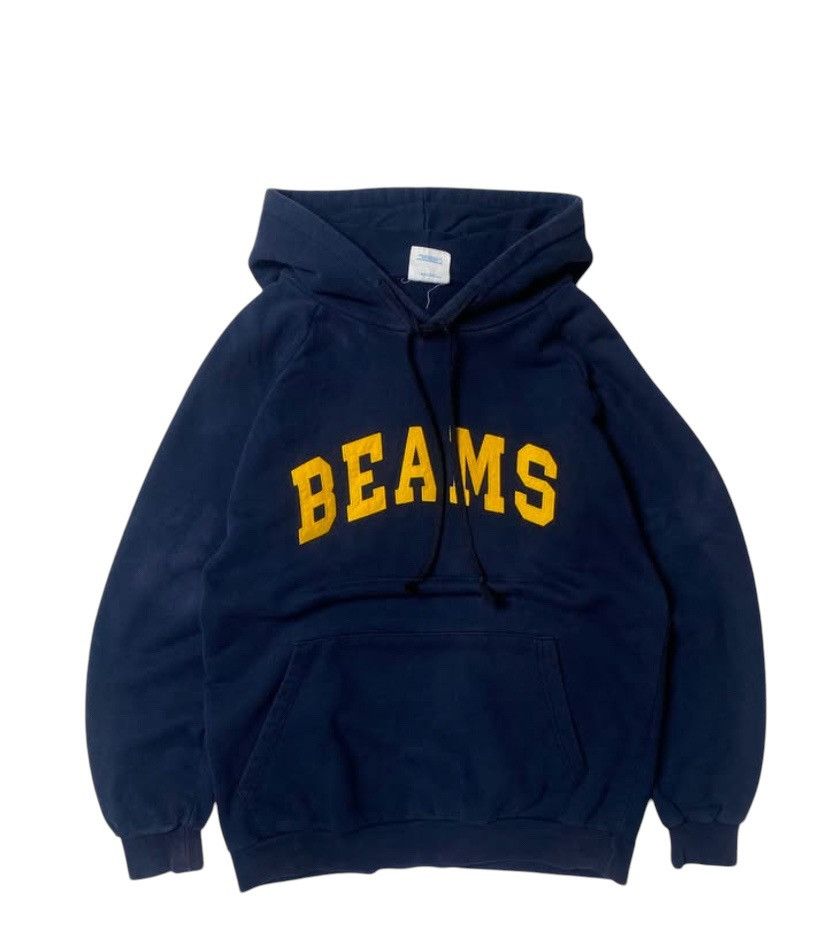 🔥Best Offer🔥Beams Script vintage Hoodie Fleece
