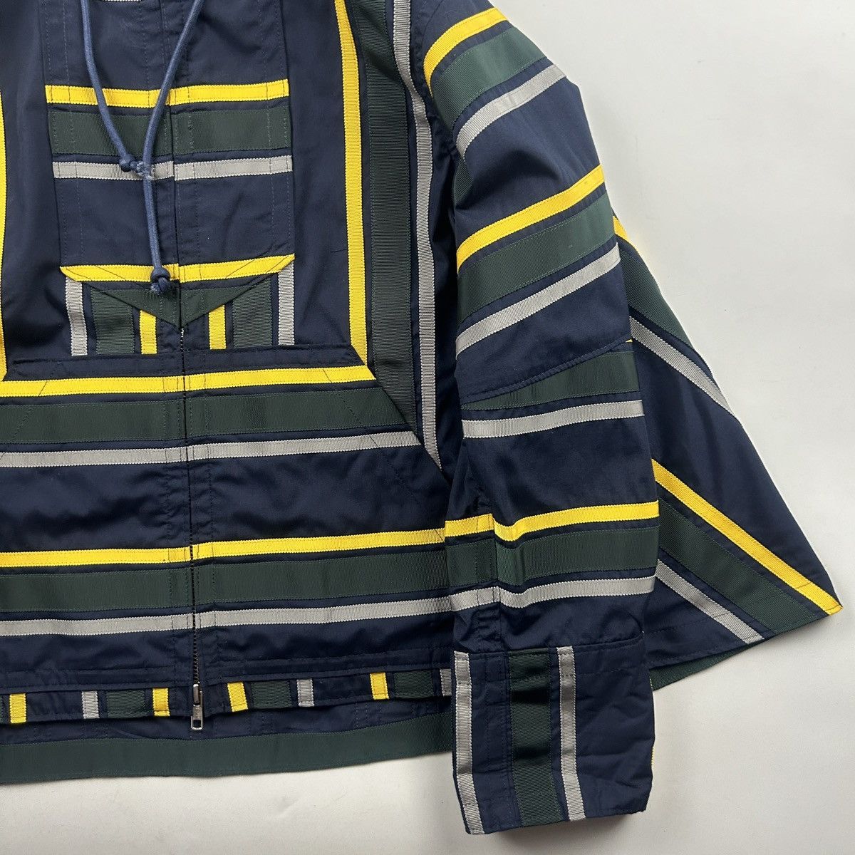Sacai Sacai Funnel Collar Swing-Style Hooded Jacket Size S / US 4 / IT 40 - 4 Thumbnail