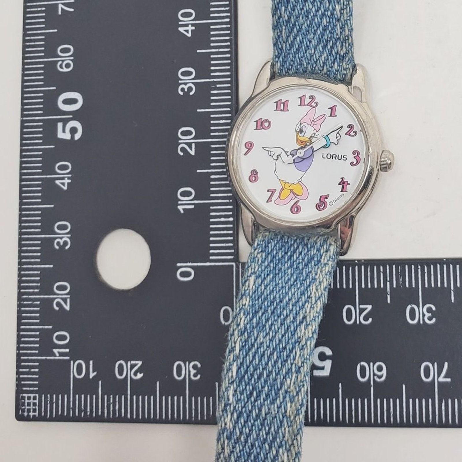 Disney Disney X Lorus Daisy Duck ULTRA RARE VTG Denim Watch H2F Size ONE SIZE - 14 Thumbnail