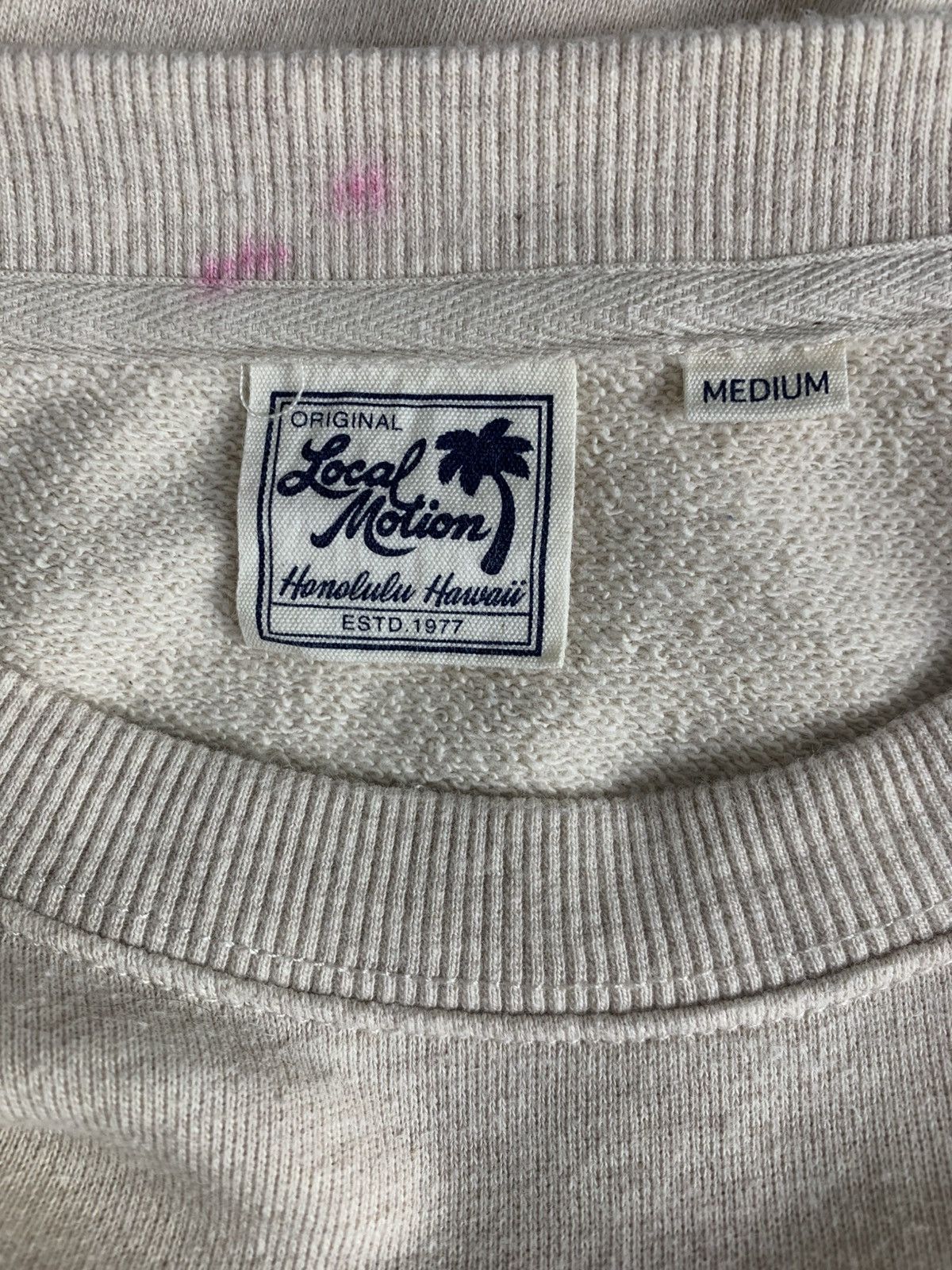 Vintage Local Motion Brand Street Wear JapaneseBrand Sweatshirt Size US M / EU 48-50 / 2 - 9 Thumbnail