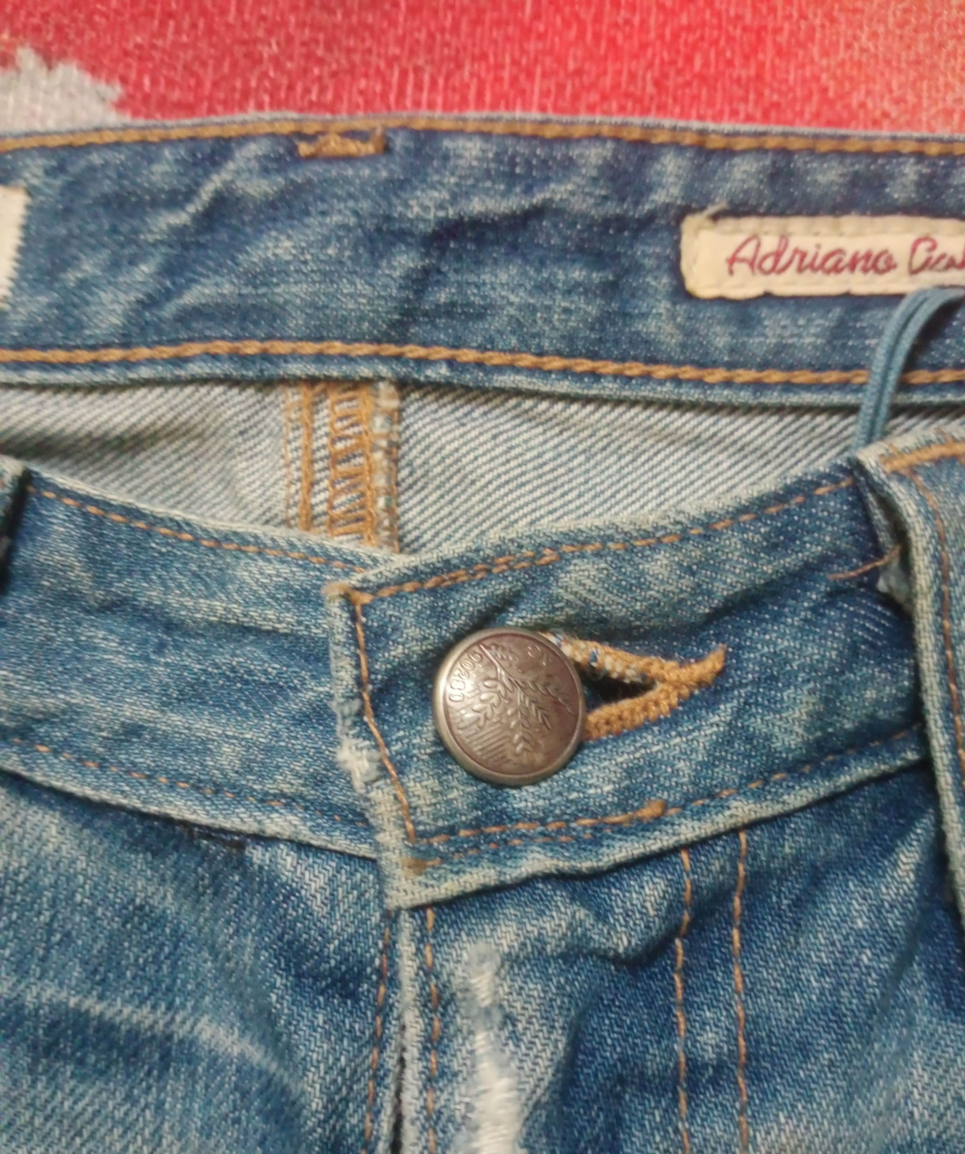 AG Adriano Goldschmied Rare AG Adriana Goldschmied Distressed Denim Size 30" / US 8 / IT 44 - 4 Thumbnail