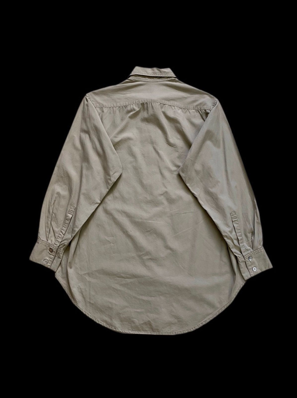 Y's Vintage Y’s Yohji Yamamoto Oversized Shirt - Sage Green Size US M / EU 48-50 / 2 - 9 Thumbnail