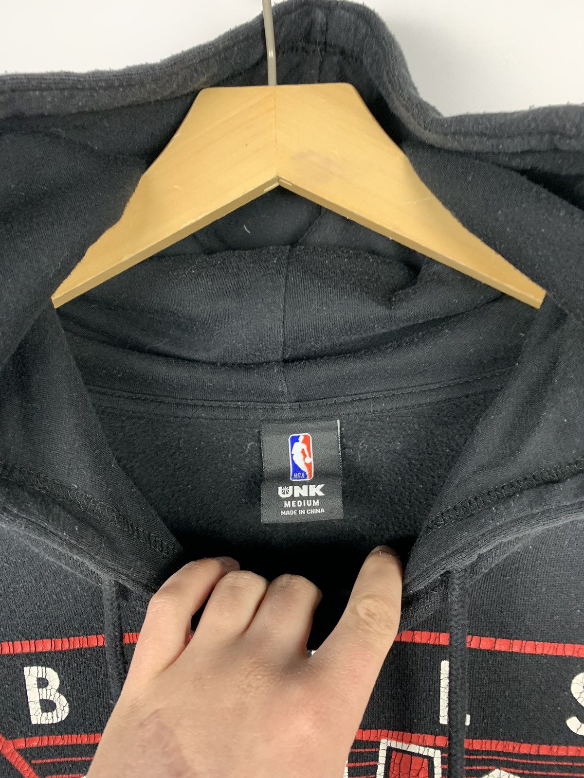 NBA Chicago Bulls NBA Hoodie Basketball UNK Size M Y2K Black Size US M / EU 48-50 / 2 - 6 Thumbnail