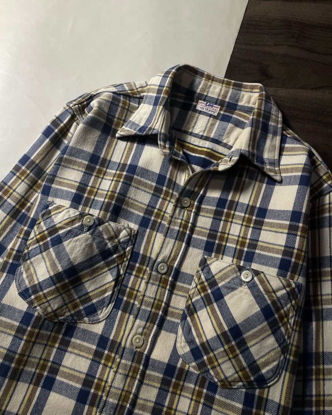 Lee Heavy Flannel Shirt LEE x WAREHOUSE Co Size S fit M Size US S / EU 44-46 / 1 - 4 Thumbnail