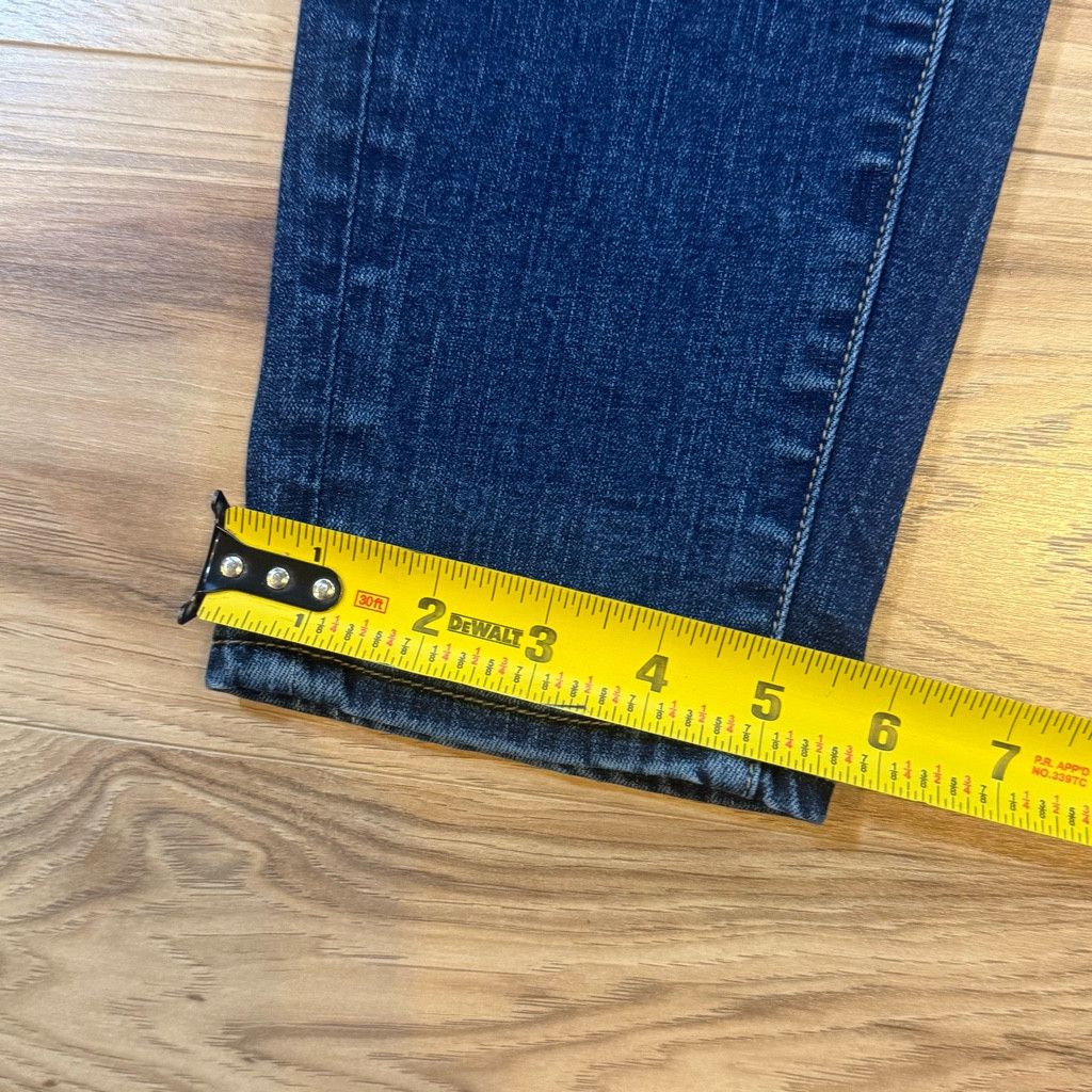 Lucky Brand Lucky Brand Olivia Skinny Jeans Dark Wash – Women’s 8 / 28 Size 24" / US 00 / IT 34 - 6 Thumbnail