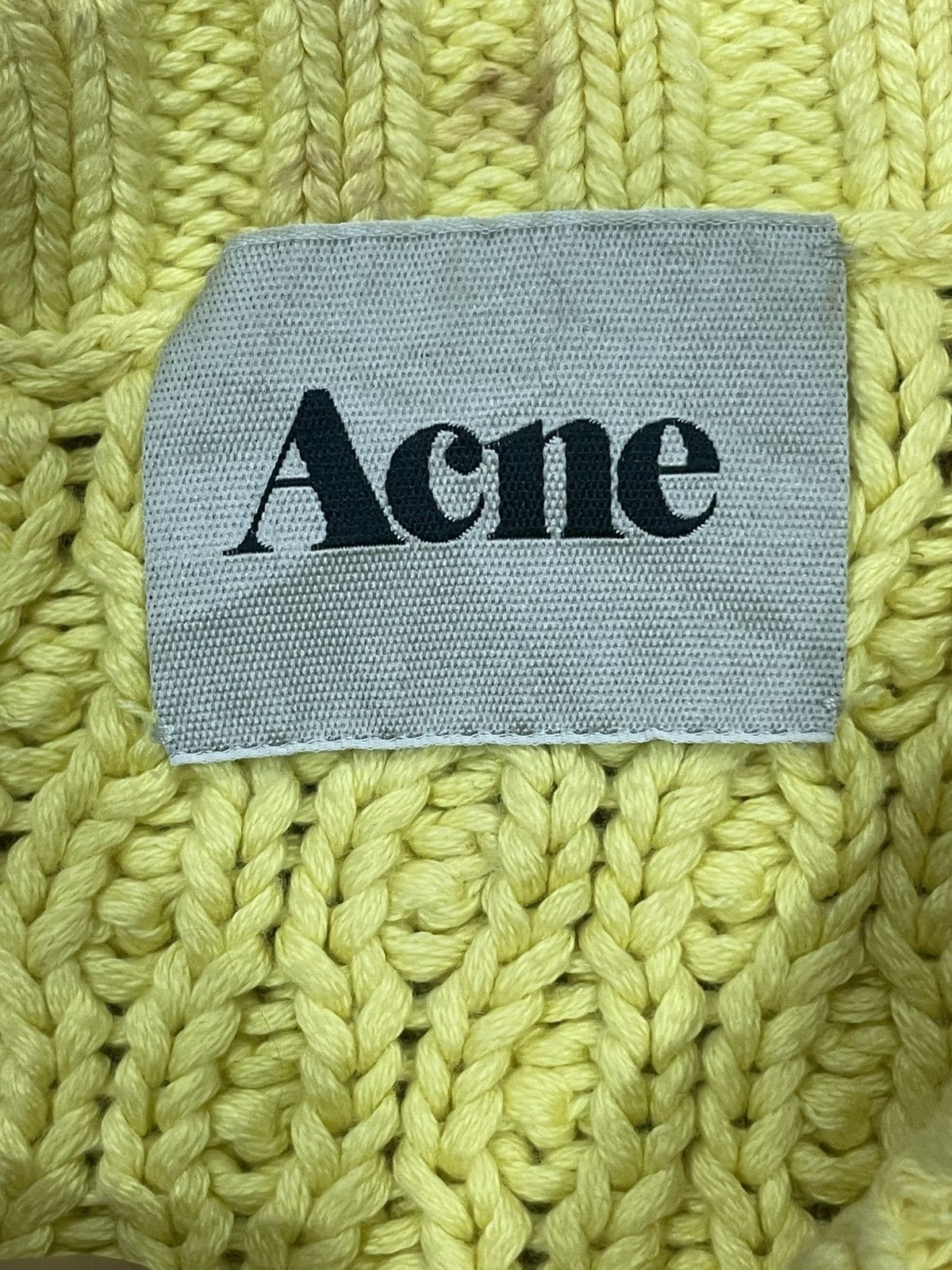 Acne Studios Acne LIA CABLE PAW12 Sweatshirts Size S / US 4 / IT 40 - 3 Thumbnail
